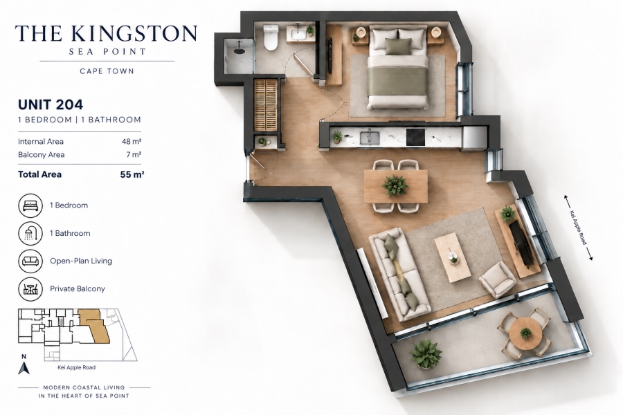 1 Bedroom Property for Sale in Sea Point Western Cape
